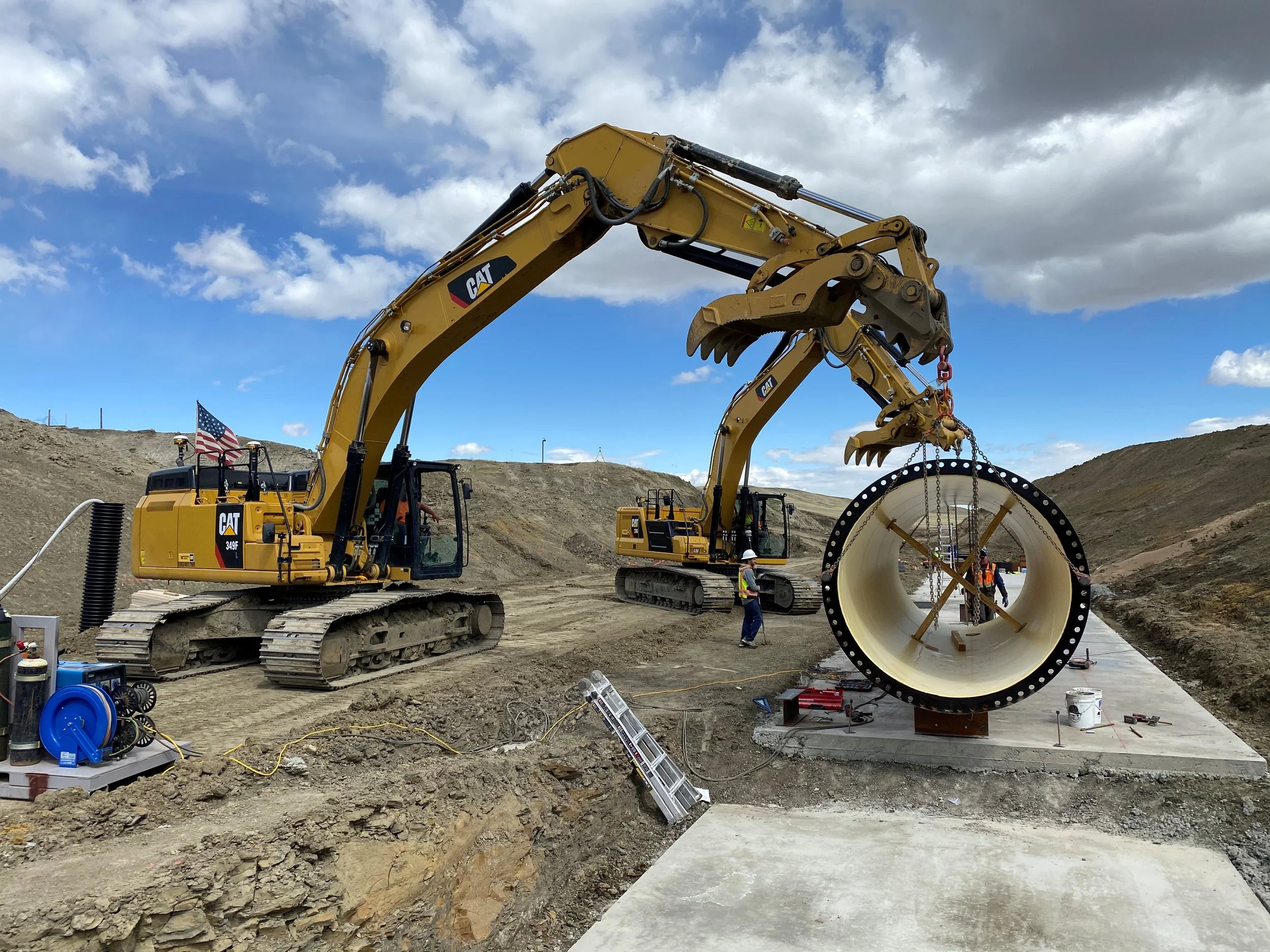 Four Horns Dam Modification Project — NW Construction, Inc.